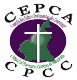 CEPCA Logo - Map of Cameroon with cross